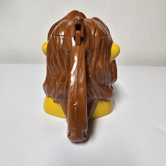 Vintage Disney's Lion King Adult Simba Plastic Mug Stein with Top Lid 6" - Picture 4 of 10